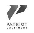 Logo of Patriot Equipment - a patriotic design featuring stars and stripes, symbolizing strength and quality.
