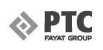 PTC logo with the words PTC Fayat Group.