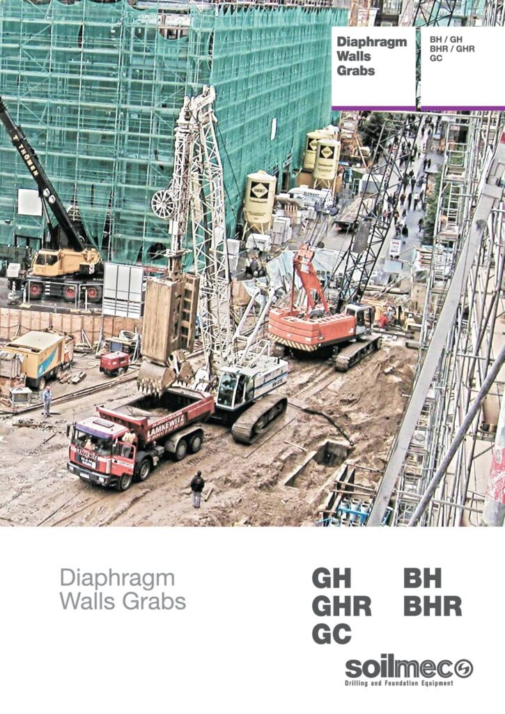Diaphragm Wall Grabs