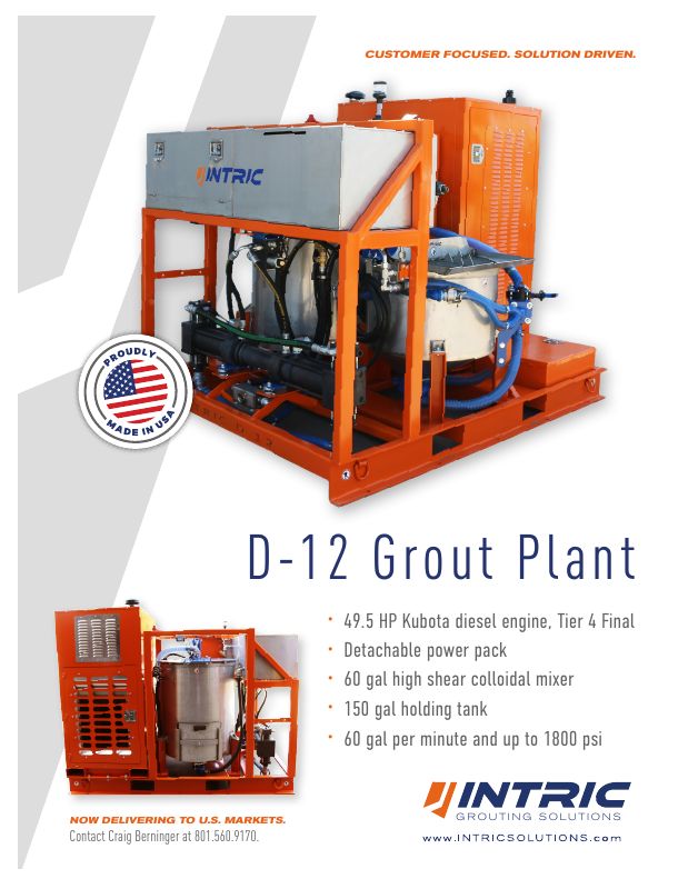D12 Grout Plant