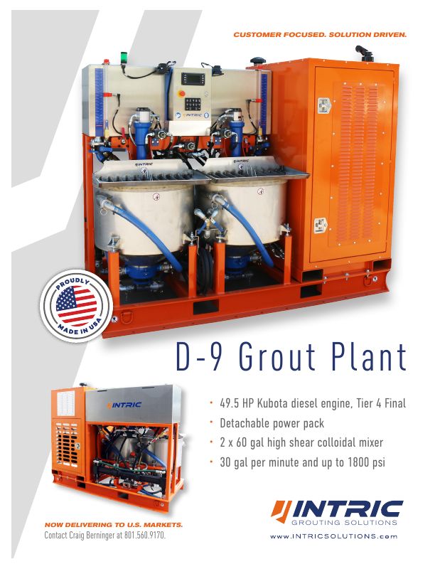 D9 Grout Plant