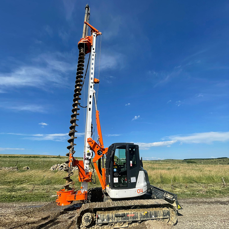 TESCAR Compact Size Rotary Piling Rigs